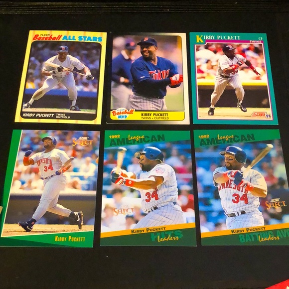 Kirby Puckett Hall of Fame Baseball Lot - 25 cards - Picture 3 of 4